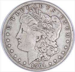 1901-S Morgan Silver Dollar VF Uncertified