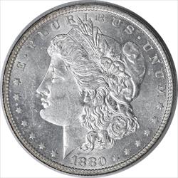 1880-O Morgan Silver Dollar AU58 Uncertified #903