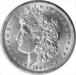 1889-O Morgan Silver Dollar AU58 Uncertified #1154