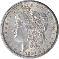 1891-O Morgan Silver Dollar AU Uncertified #116