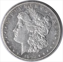 1893-CC Morgan Silver Dollar Choice EF Uncertified #230