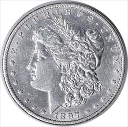 1897-O Morgan Silver Dollar AU Uncertified #252