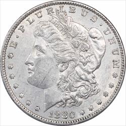 1880-O Morgan Silver Dollar Choice AU Uncertified