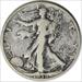 1938-D Walking Liberty Silver Half Dollar VG Uncertified