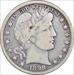 1898 Barber Silver Half Dollar F Uncertified