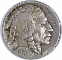1914-S Buffalo Nickel VF Uncertified