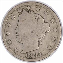 1894 Liberty Nickel G Uncertified