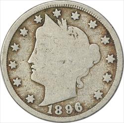 1896 Liberty Nickel G Uncertified