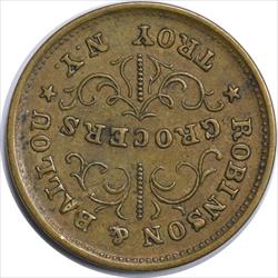 ND Civil War Token Store Card New York NY-890-E EF Uncertified