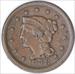 1848 Large Cent EF Uncertified #147