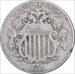 1875 Shield Nickel VG Uncertified