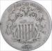 1876 Shield Nickel VG Uncertified