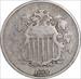 1869 Shield Nickel F Uncertified