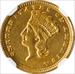 1858-D GOLD G$1