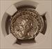 Roman Empire Gallienus AD 253-268 BI Double Denarius rv Victory Presented Ch AU NGC