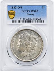 1882-O/S MORGAN S$1