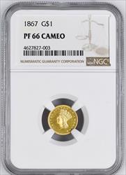 1867 GOLD G$1