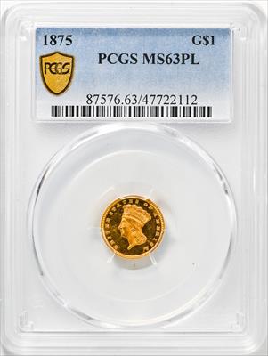 1875 GOLD G$1