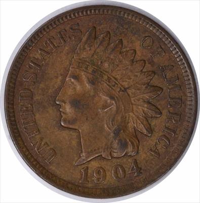 1904 Indian Cent MS60 Uncertified