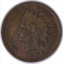 1905 Indian Cent MS60 Uncertified
