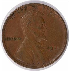 1911 Lincoln Cent AU Uncertified