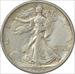 1934-S Walking Liberty Silver Half Dollar Choice EF Uncertified