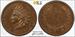 1869 Indian Cent, Semi Key Date, PCGS MS-62BN, Original