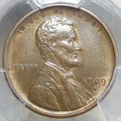 1909-S VDB Lincoln Cent, Choice Uncirculated, PCGS/CAC MS-62BN