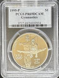 1995 S$1 Gymnastics PR69DCAM PCGS