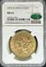 1873-S Open 3 $20 Liberty MS61 NGC CAC
