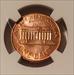 1961 D/Horizontal D Lincoln Memorial Cent RPM FS-501 MS66 RED NGC