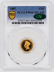 1887 GOLD G$1