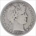 1911-S Barber Silver Half Dollar Choice VG Uncertified