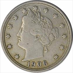 1906 Liberty Nickel VF Uncertified