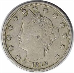 1912-D Liberty Nickel Choice F Uncertified