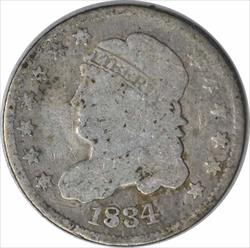 1834 Bust Silver Half Dime G Uncertified
