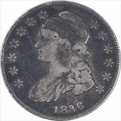 1836 Bust Half Dollar VG Uncertified
