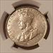 Straits Settlements (Malaysia) George V 1921 Silver 50 Cents MS64 NGC