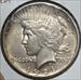 1921 Peace Dollar, Almost Uncirculated+, Key Date