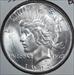 1923-S Peace Dollar, Uncirculated, Slightly Better Date