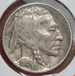 1915-D Buffalo Nickel, Extremely Fine, Better Date 
