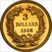 1866 INDIAN PRINCESS $3
