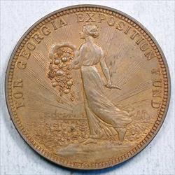 HK-405, Georgia State Fund Dollar, 1915 Pan-Pacific Expo, NGC MS-64, TOP POP