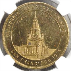 HK-416, Tower of Jewels Exposition State Dollar, NGC MS-64DPL, Condition Census