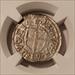 Livonia - Estonia - Bernd Von Der Borch (1471-83) Silver Schilling Reval Mint MS62 NGC