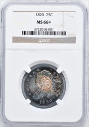 1820 CAPPED BUST 25C