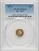 1872 Indian Round 1 Dollar BG-1207 R.4 California Fractional Gold PCGS MS64