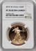 2015-W One-Ounce Gold Eagle Brown Label NGC PF70