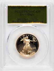 1995-W $25 Half-Ounce Gold Eagle PCGS PR70