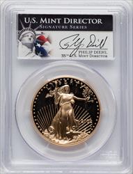 2002-W $50 One-Ounce Gold Eagle PCGS PR70